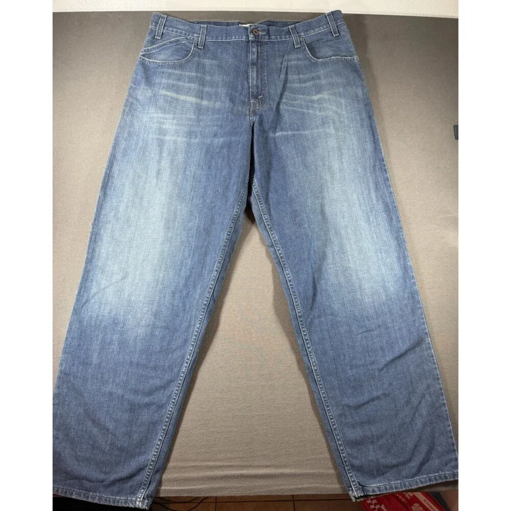 Vintage Levis SilverTab Baggy Jeans Mens 40x34 Y2K 2005 Skater Denim NWT